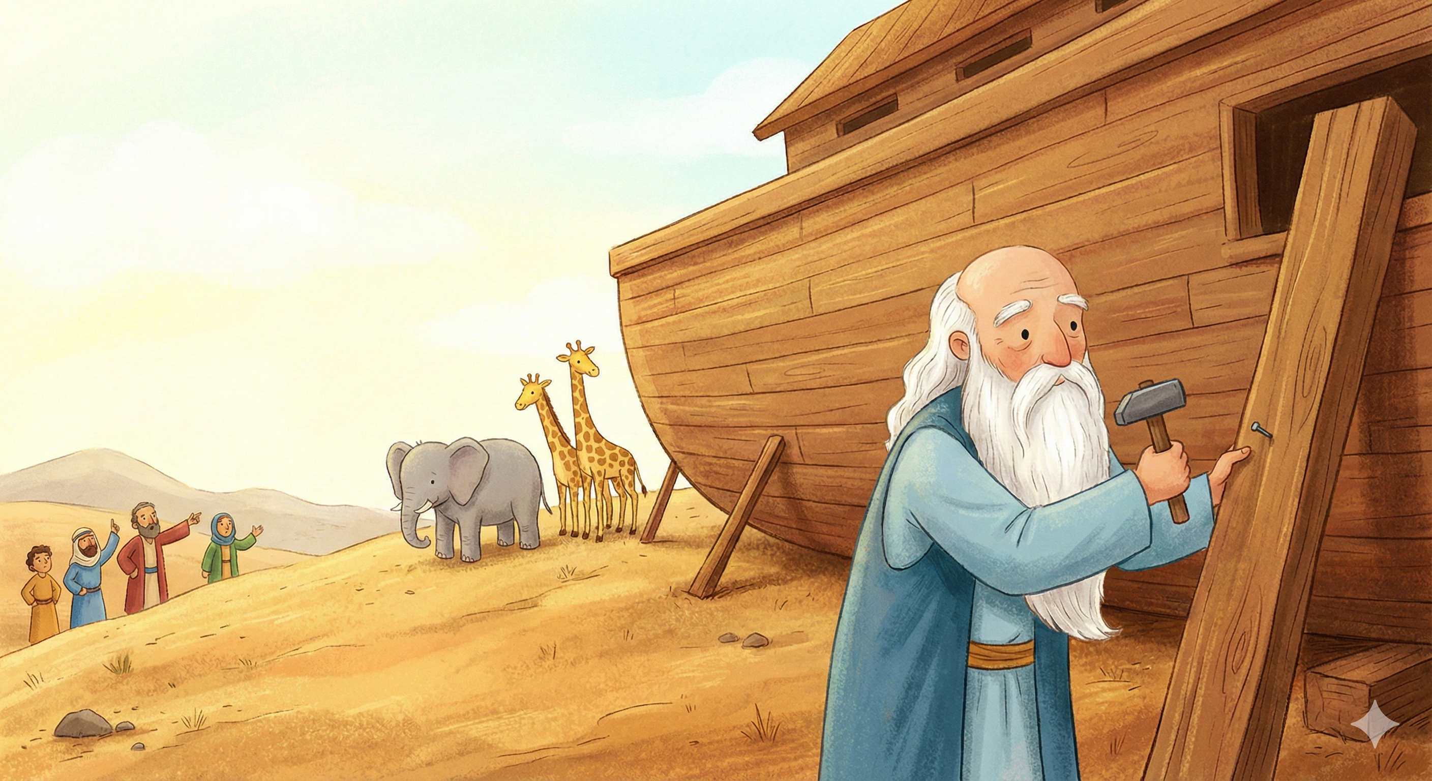 Kesabaran Nabi Nuh dan Kapal Besar