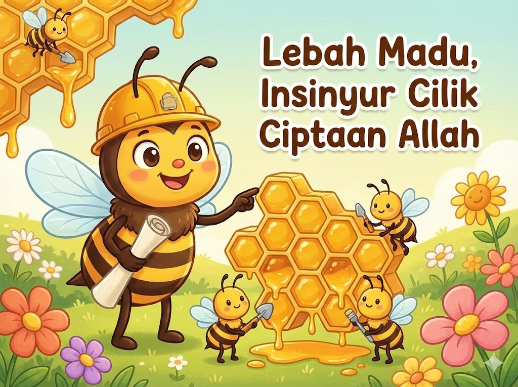 Lebah Madu, Insinyur Cilik Ciptaan Allah